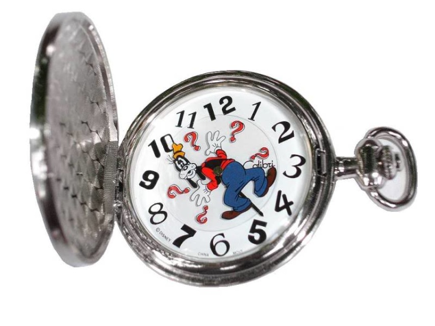 NEW Disney Goofy Rotates Colibri Pocket Watch