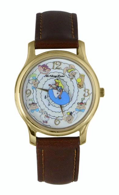 New Alice in Wonderland and friends Animated Watch Old Stock Retired