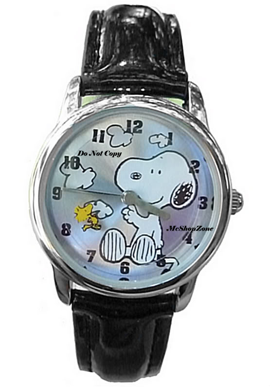 NEW Armitron Snoopy and Woodstock Peanuts Rotating Watch